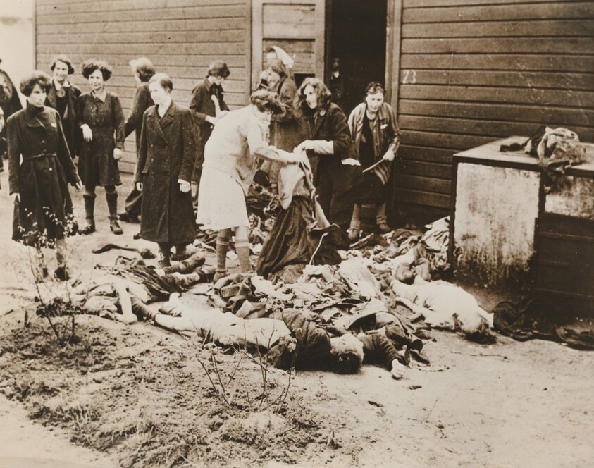Title from caption on object: "Nazi Victims Stripped"