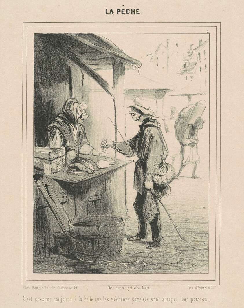 C'est pesque toujours a la halle ...