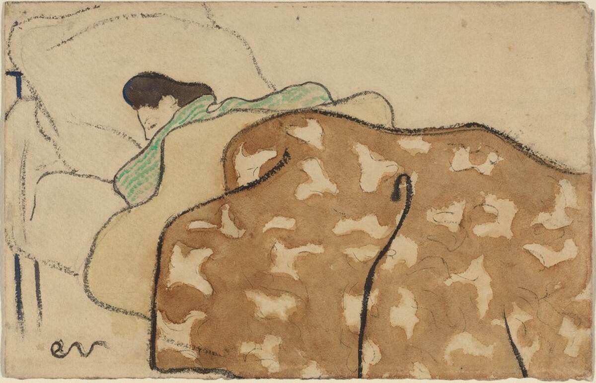 Woman in Bed