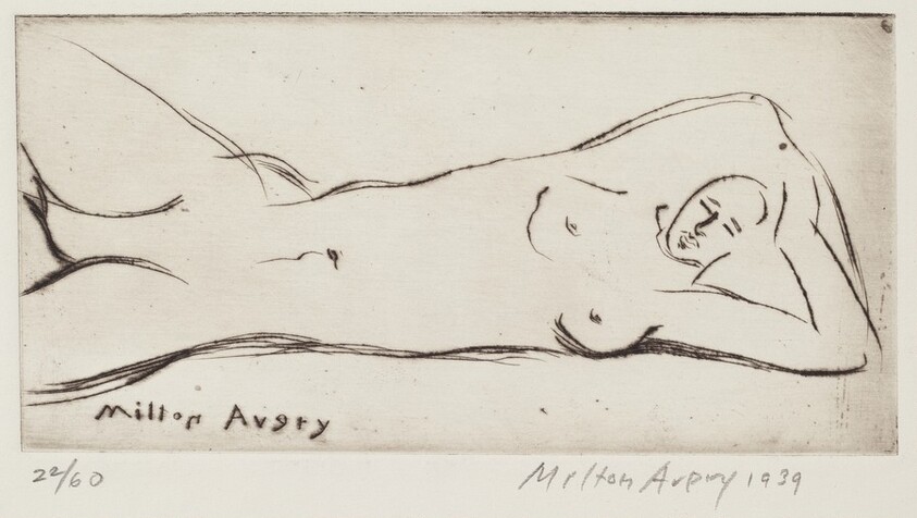 Nude Reclining