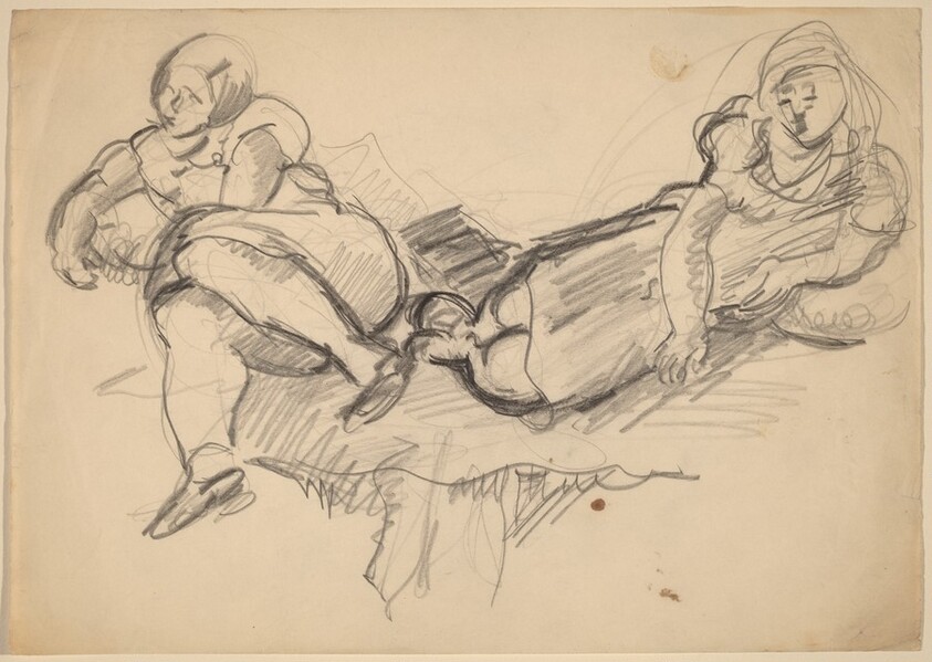 Two Women Reclining