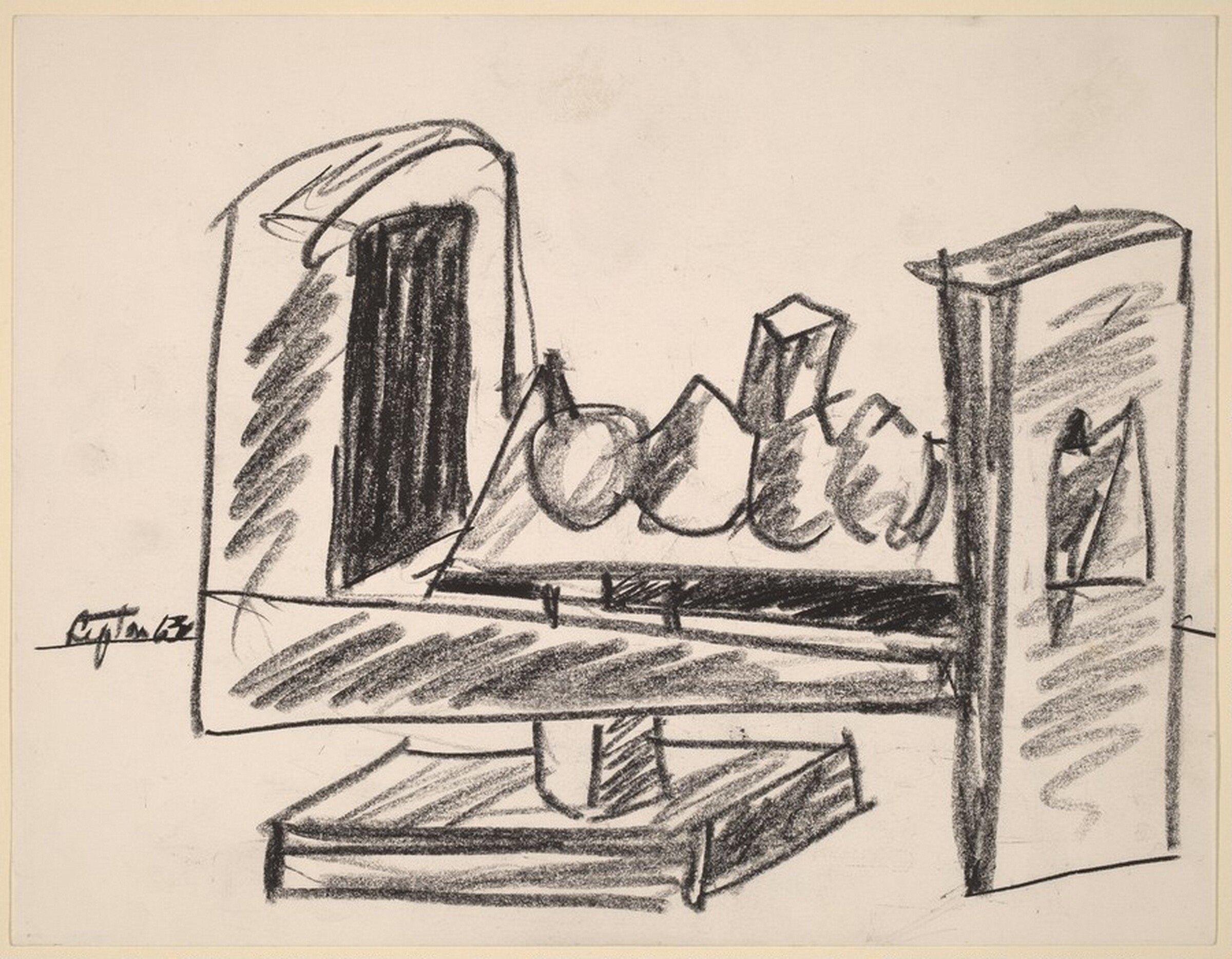 Study for "Altar", Seymour Lipton, 1963