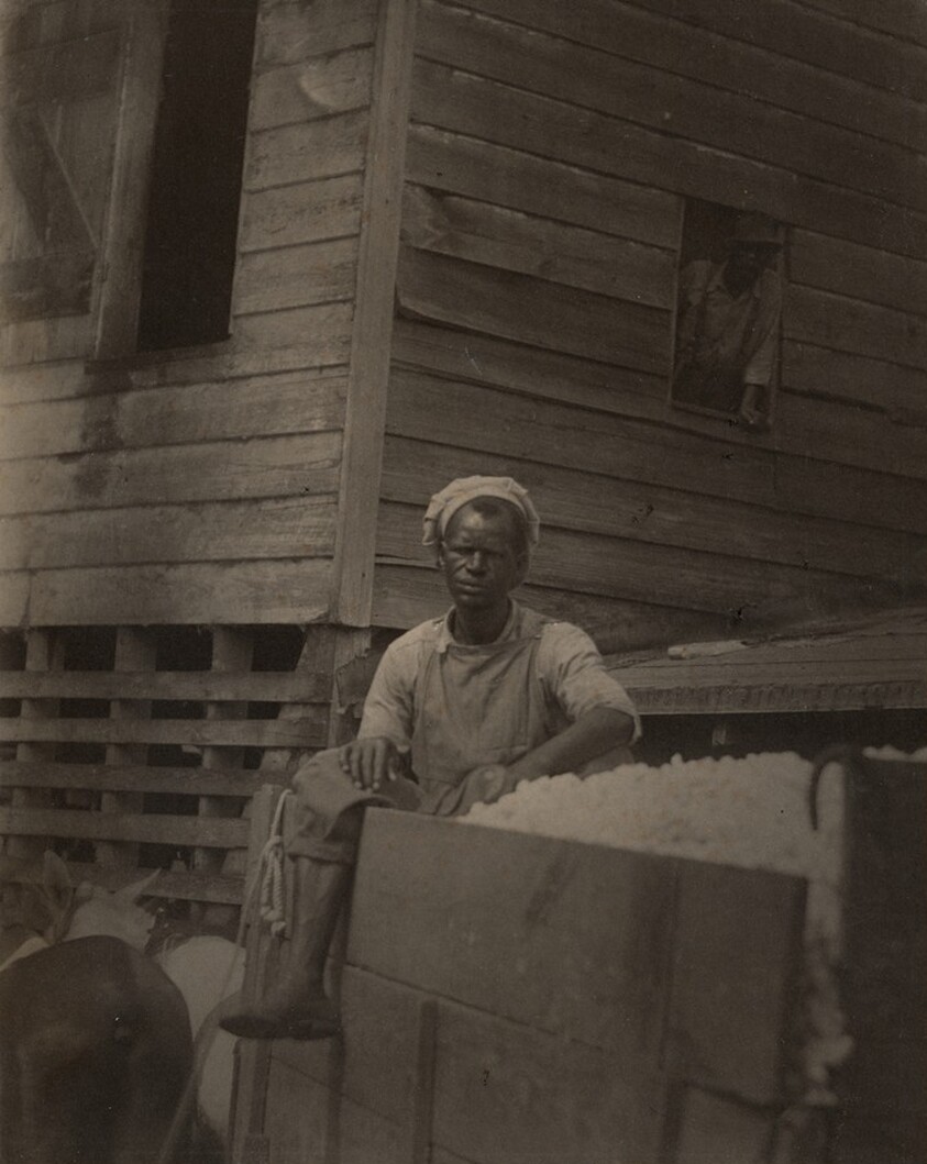 Workers with Cotton Wagon, South Carolina