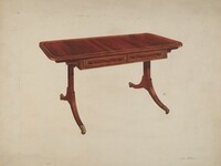 Table, Arthur Mathews, c. 1938