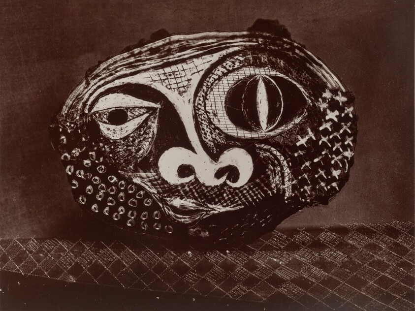 Visage minéral (Mineral Face), from Transmutations