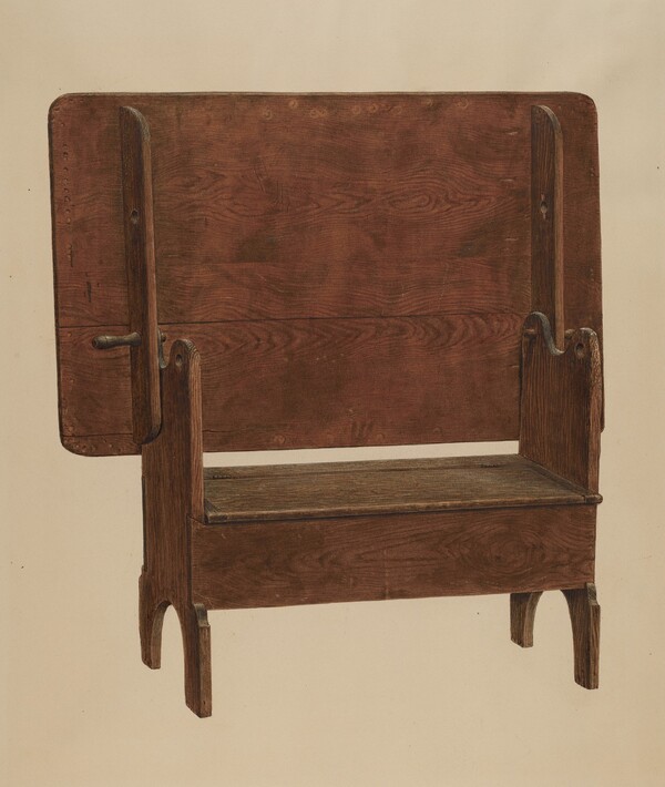 Settle-table