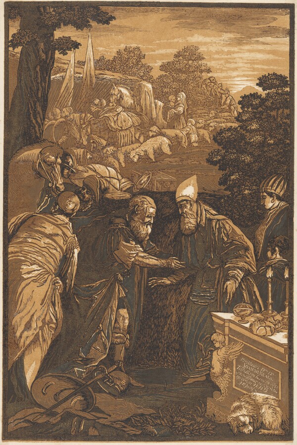 Melchisedech Blessing Abraham