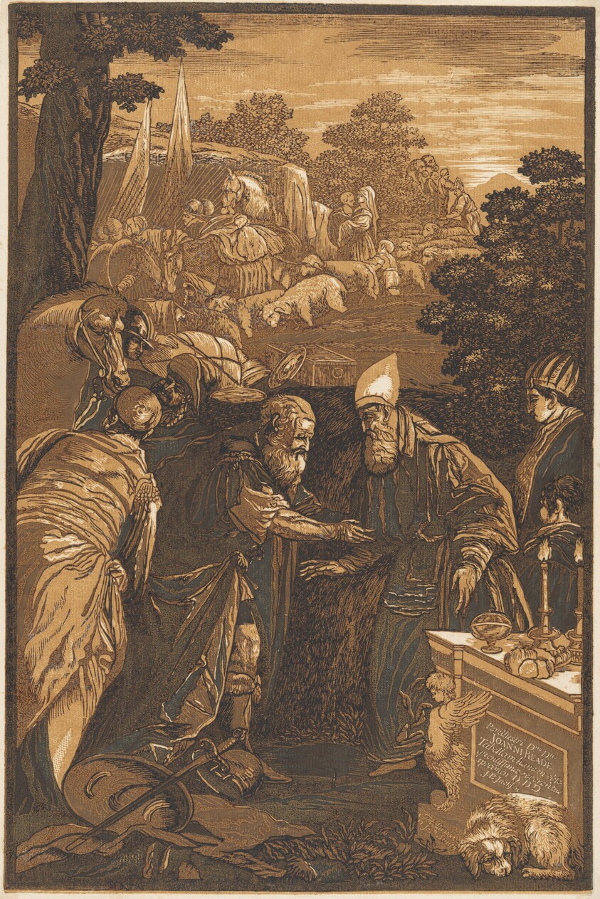 Melchisedech Blessing Abraham