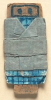 Untitled (Small Figure Dressed in Blue), James Castle, n.d.
