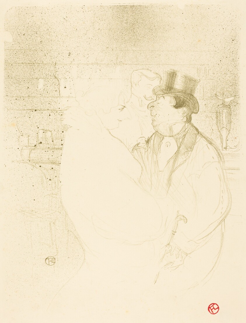 Ida Heath at the Bar (Ida Heath au bar)