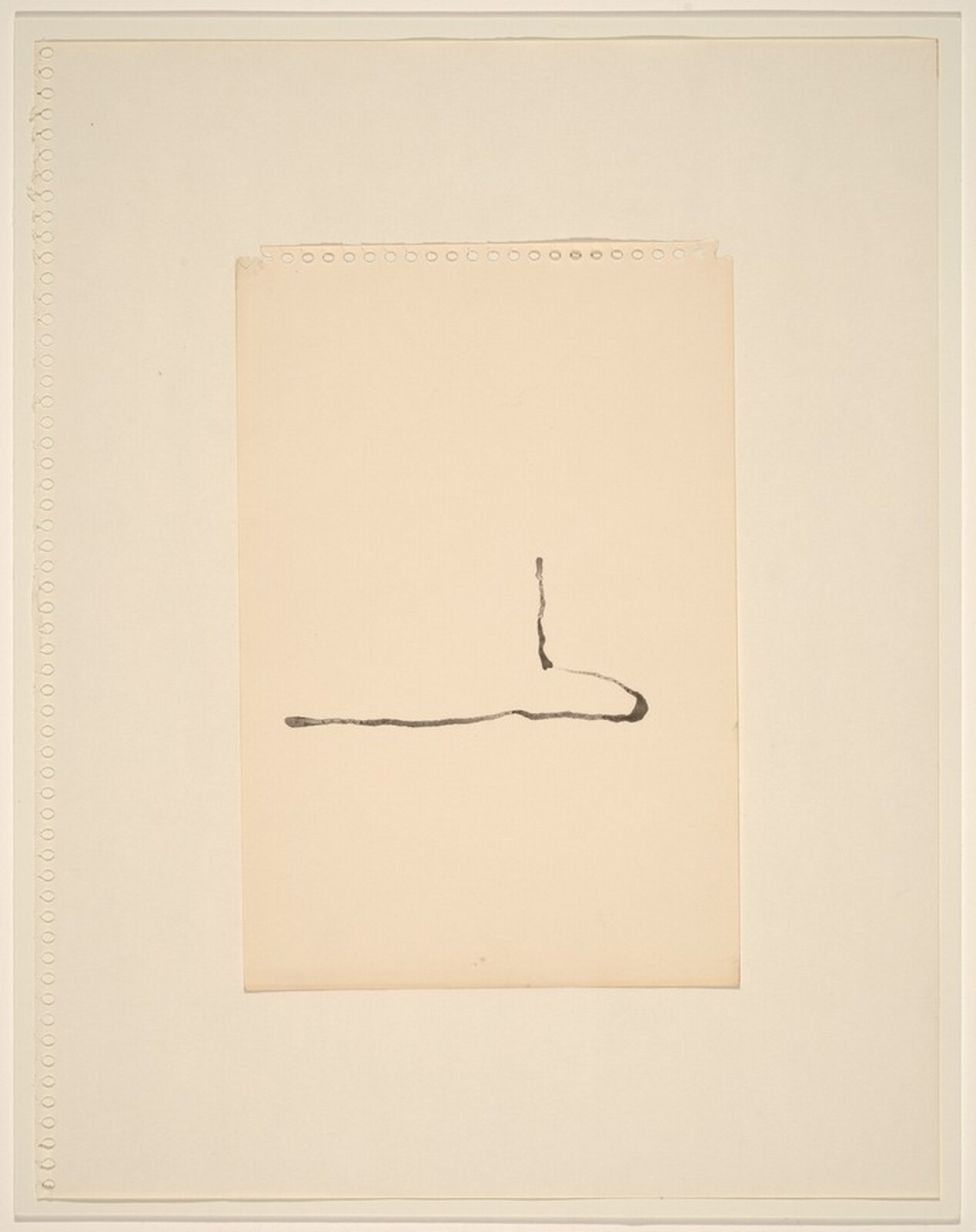 Finding the Center Point #9, Richard Tuttle, 1973