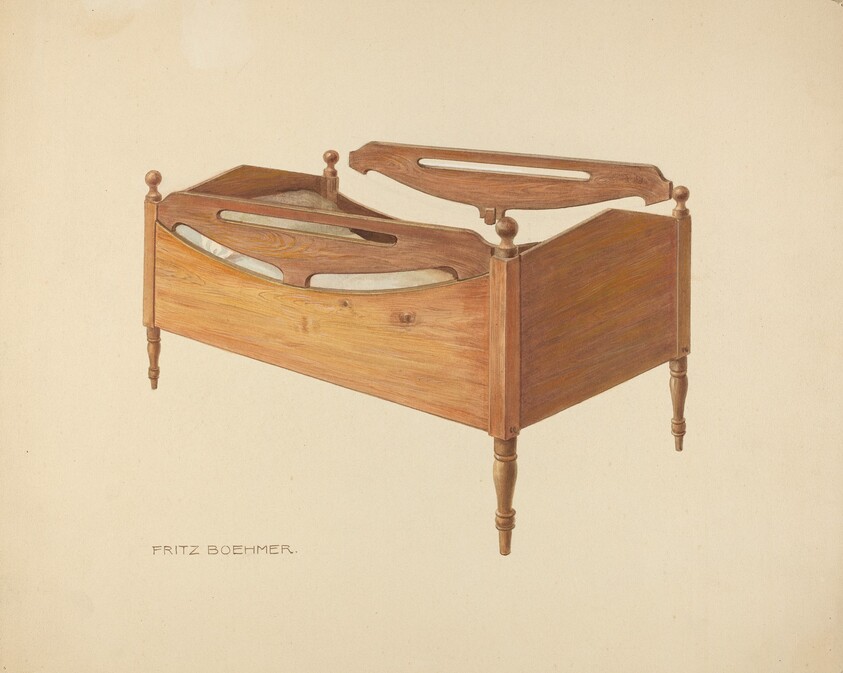 Zoar Child's Bed