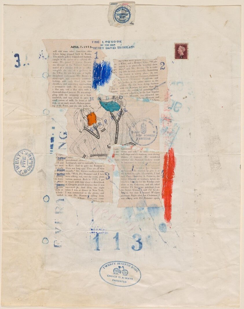 Untitled (The Logbook of the Ship "Henry David Thoreau")