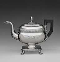 Five-Piece Tea/Coffee Service, Thomas Fletcher and Sidney Gardiner, c. 1815