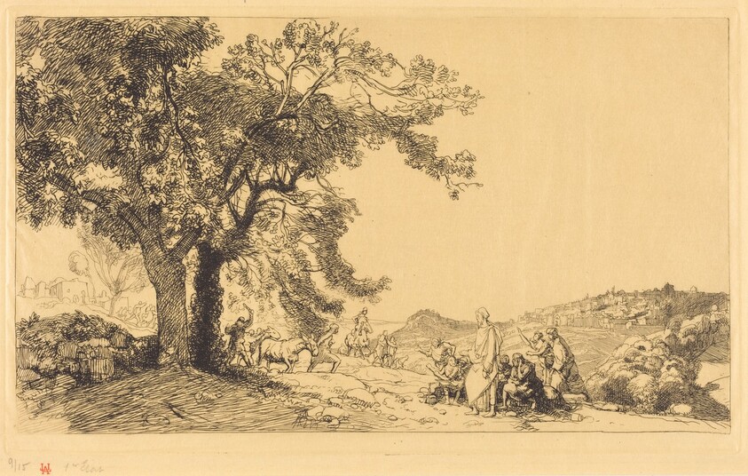 Le Christ au matin de rameaux