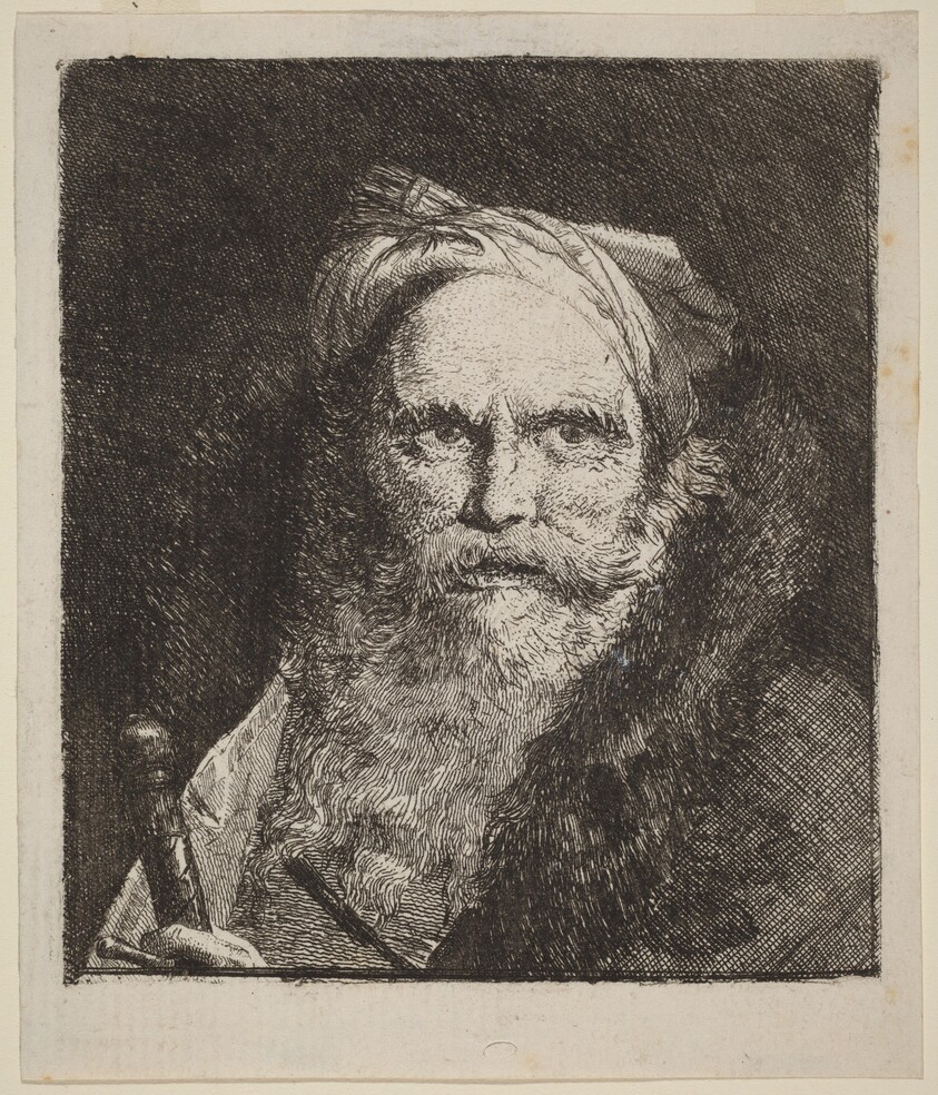 Old Man with a Sword