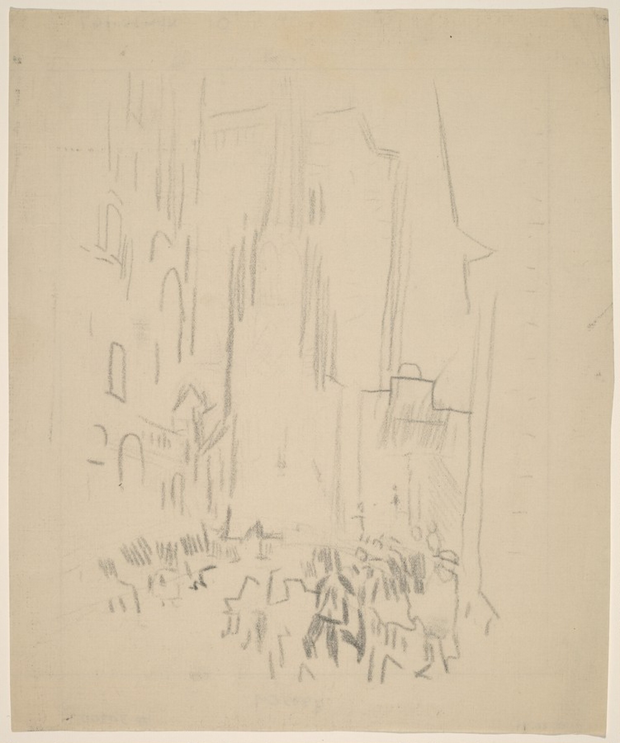N.Y.C. Street Scene, John Marin