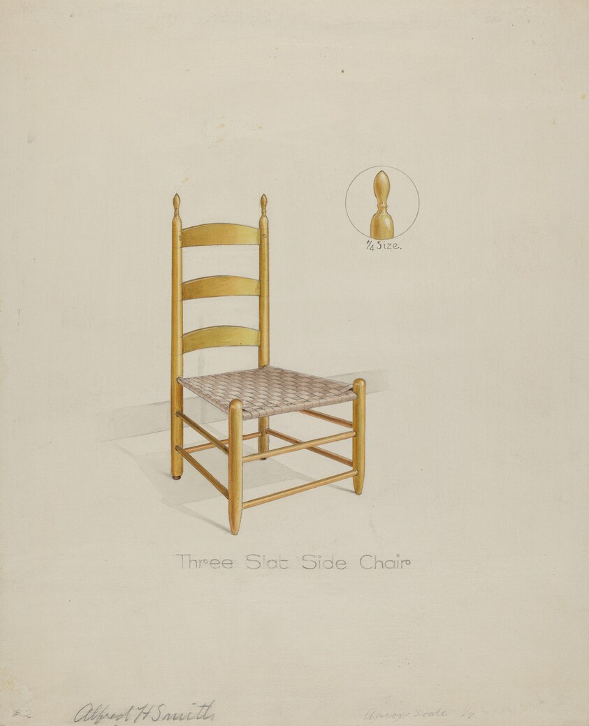 Shaker Three Slat Chair