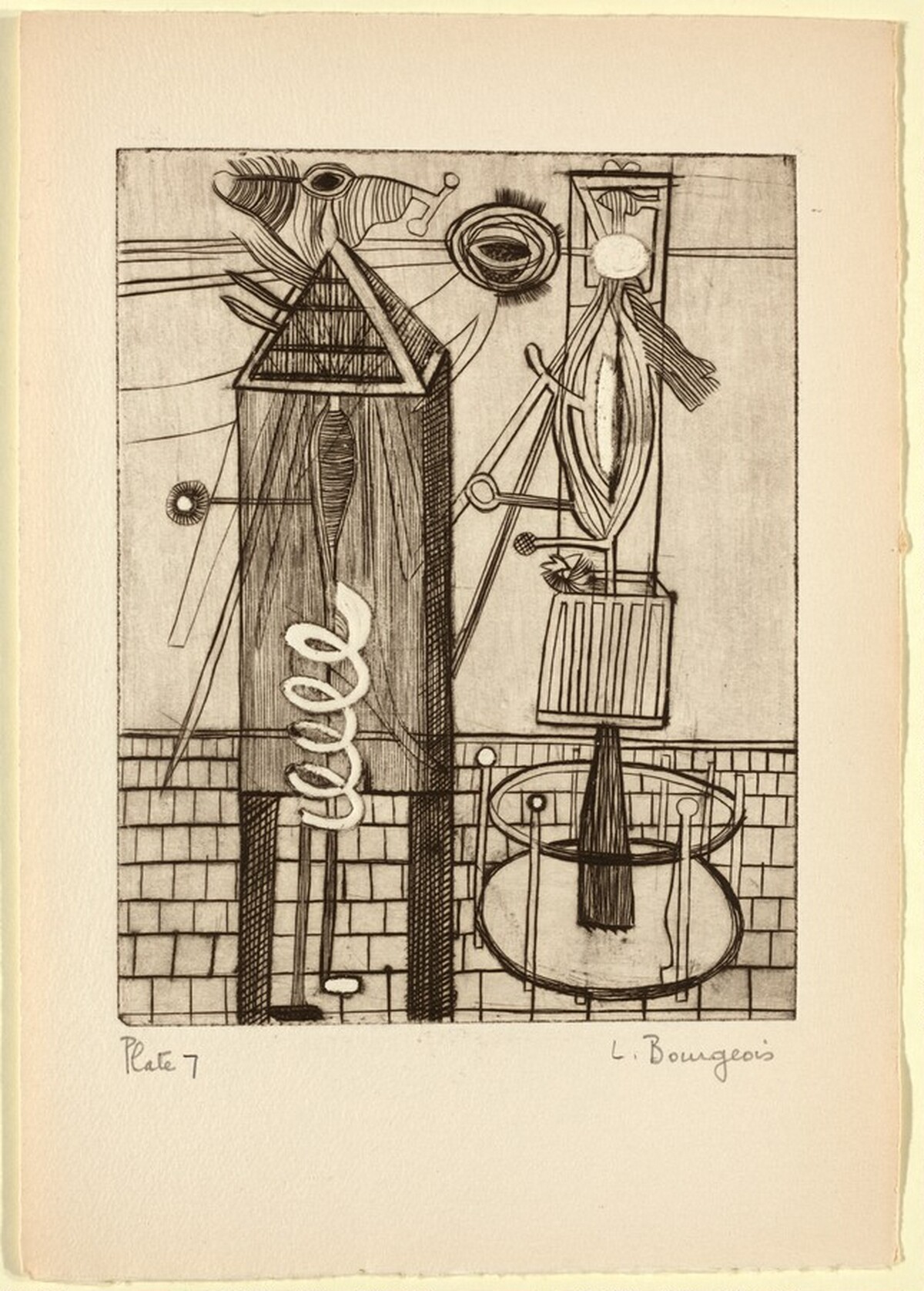 He Disappeared into Complete Silence, Plate 7