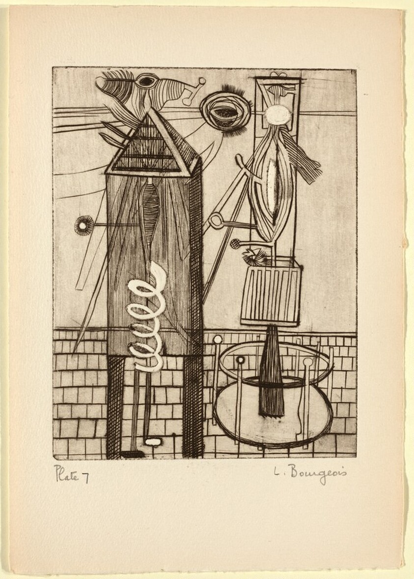 He Disappeared into Complete Silence, Plate 7