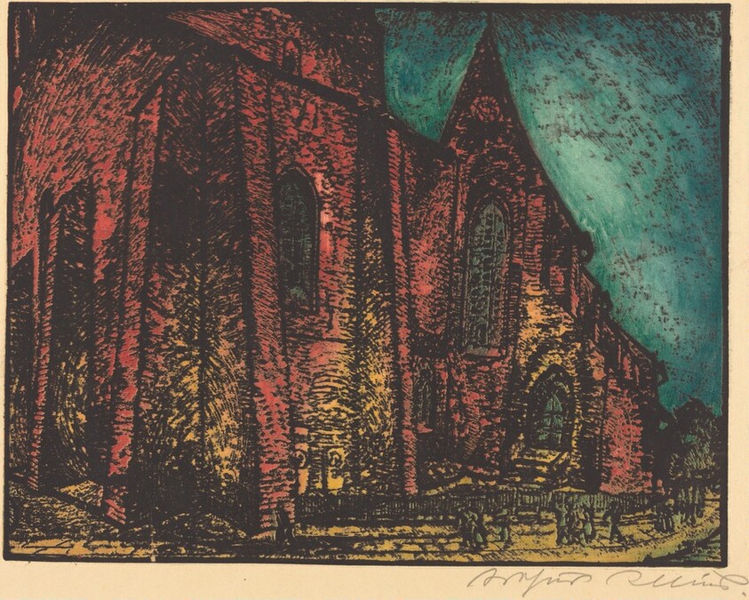 Nächtliche Kirche (Church by Night)