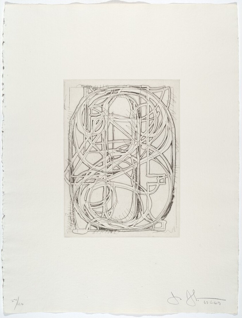 Numbers from 1st Etchings, 2nd State