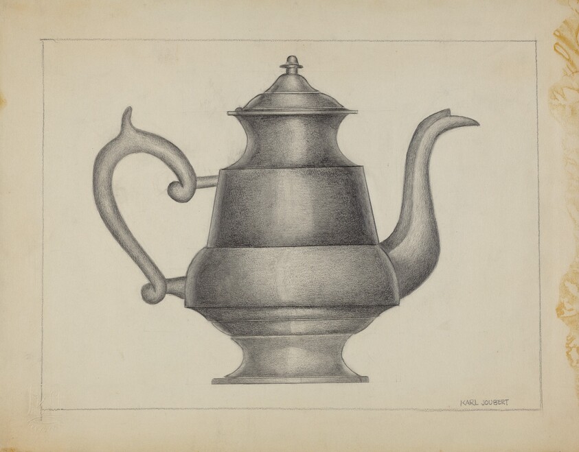 Pewter Teapot