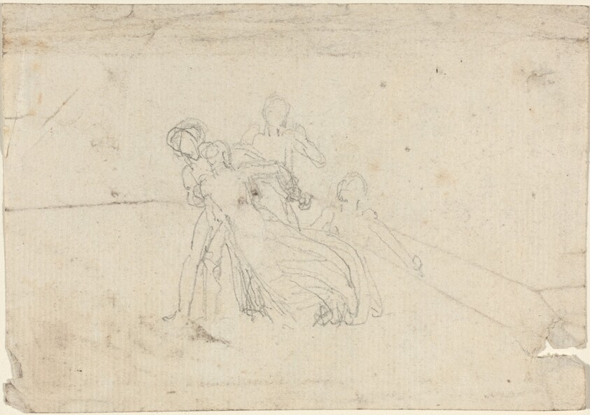 Sheet of Studies [recto and verso]