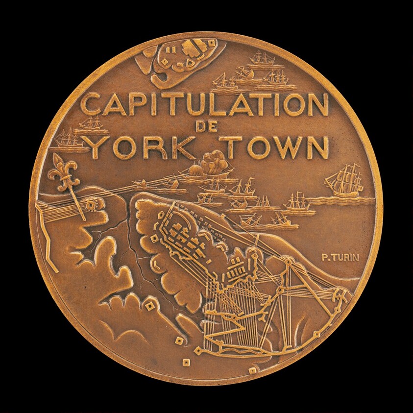 Commemoration of the Sesquicentennial of the British Surrender at Yorktown [reverse]