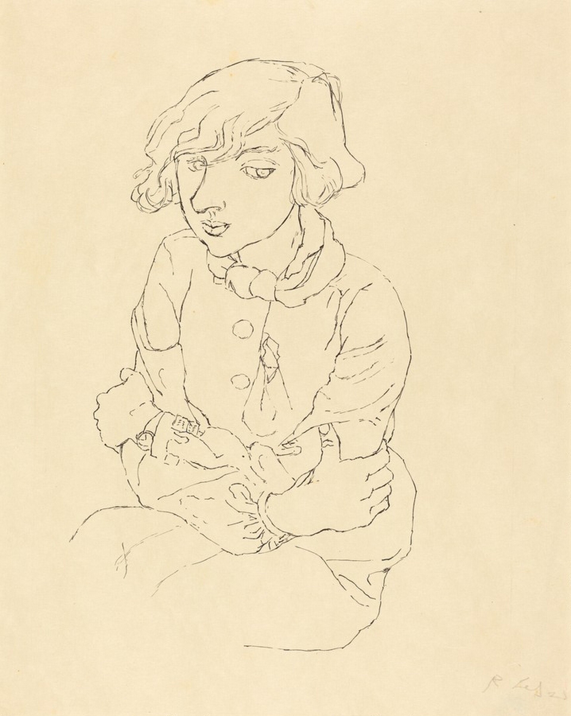 Girl Seated, Renée Sintenis