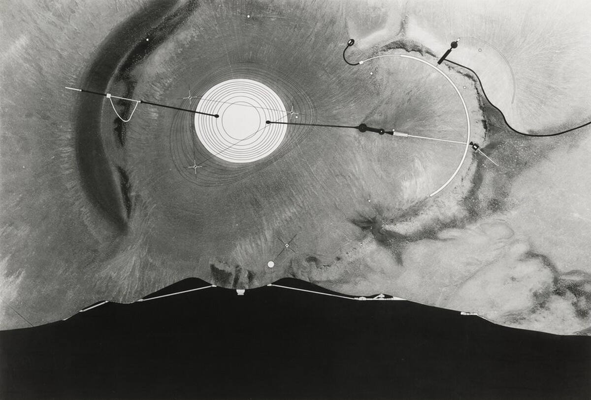 Roden Crater: Third Stage Site Plan with Cross Section