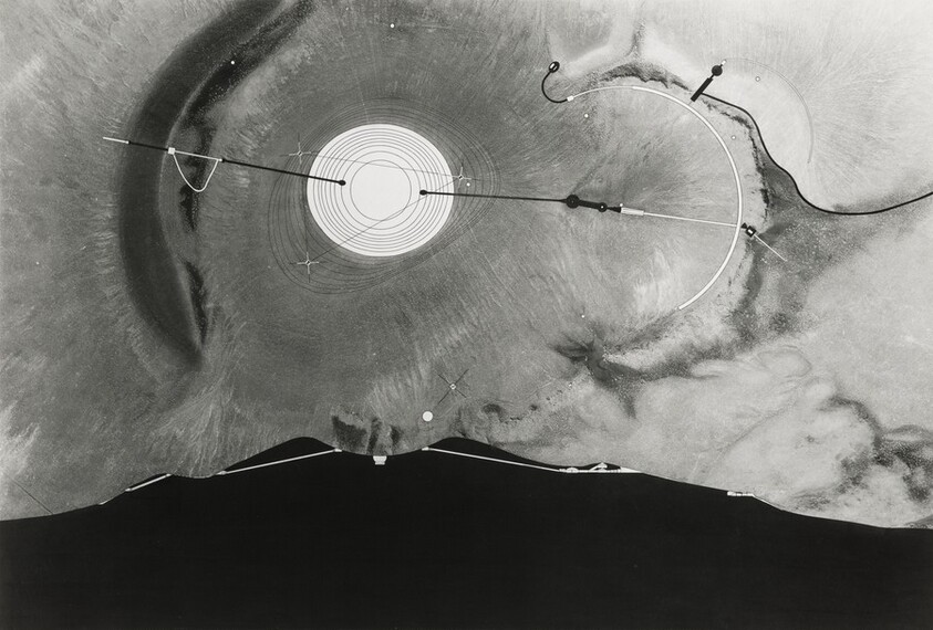 Roden Crater: Third Stage Site Plan with Cross Section