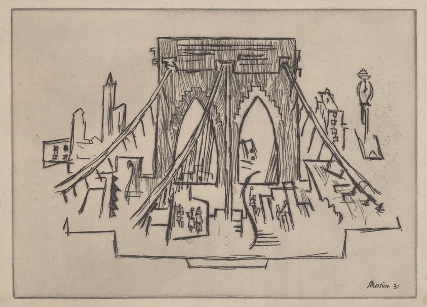 Approach to the Bridge, No. 3