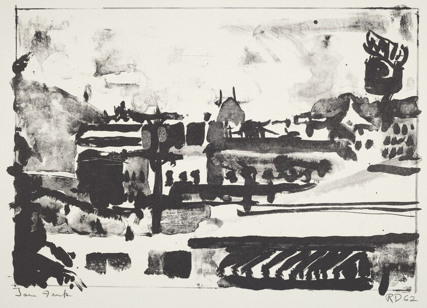 Landscape with Awning