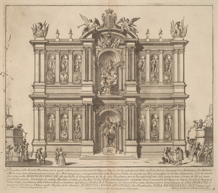 The Seconda Macchina for the Chinea of 1746: The Territories of the Kingdom of Naples