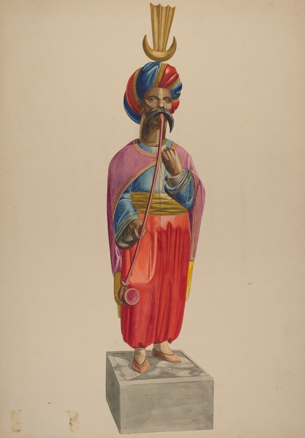 Cigar Store Figure: Turk