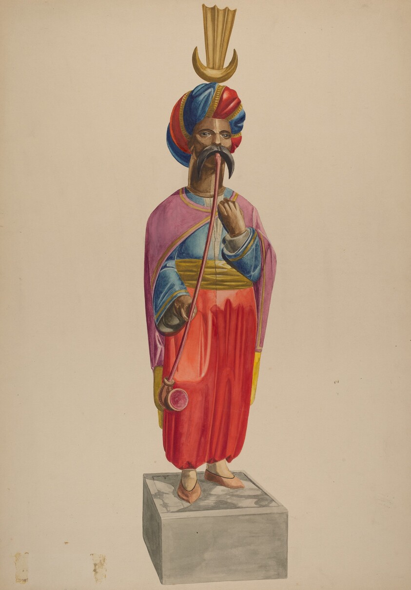 Cigar Store Figure: Turk