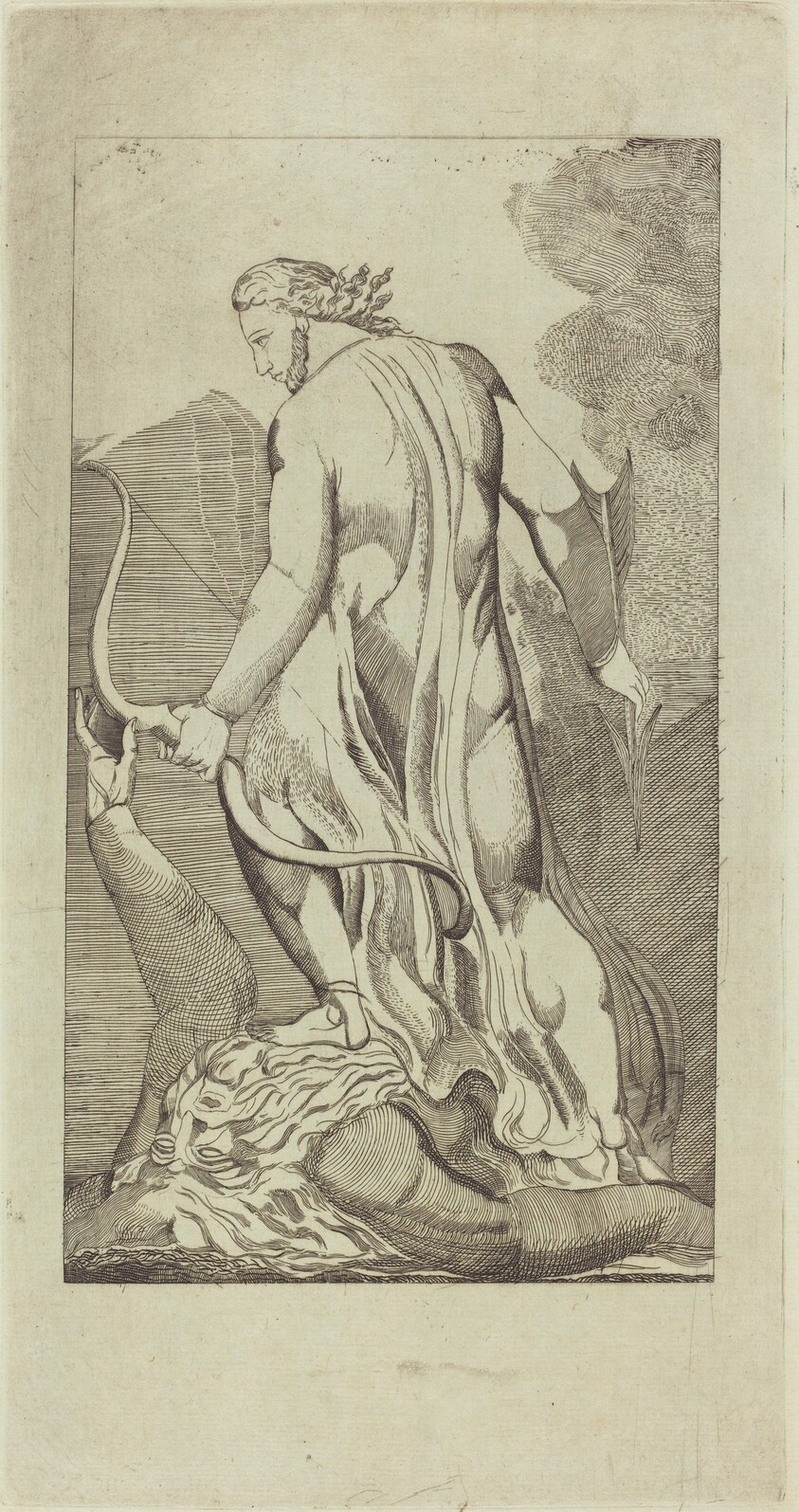 Christ Trampling Satan