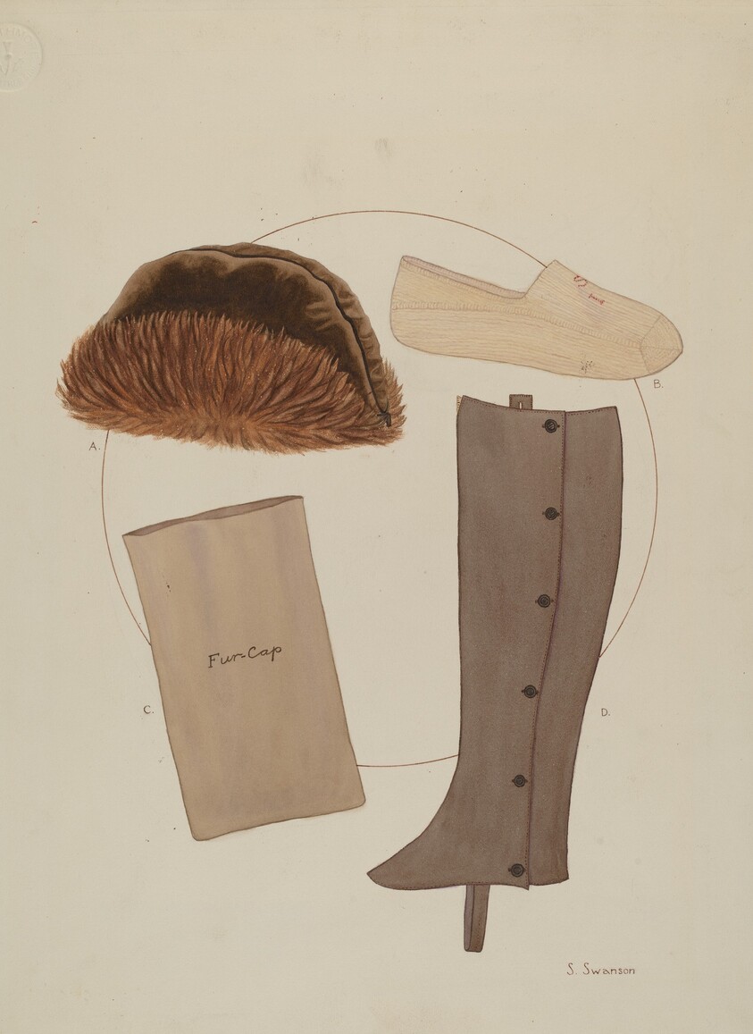 Costume Accessories: Worn by T. Jefferson