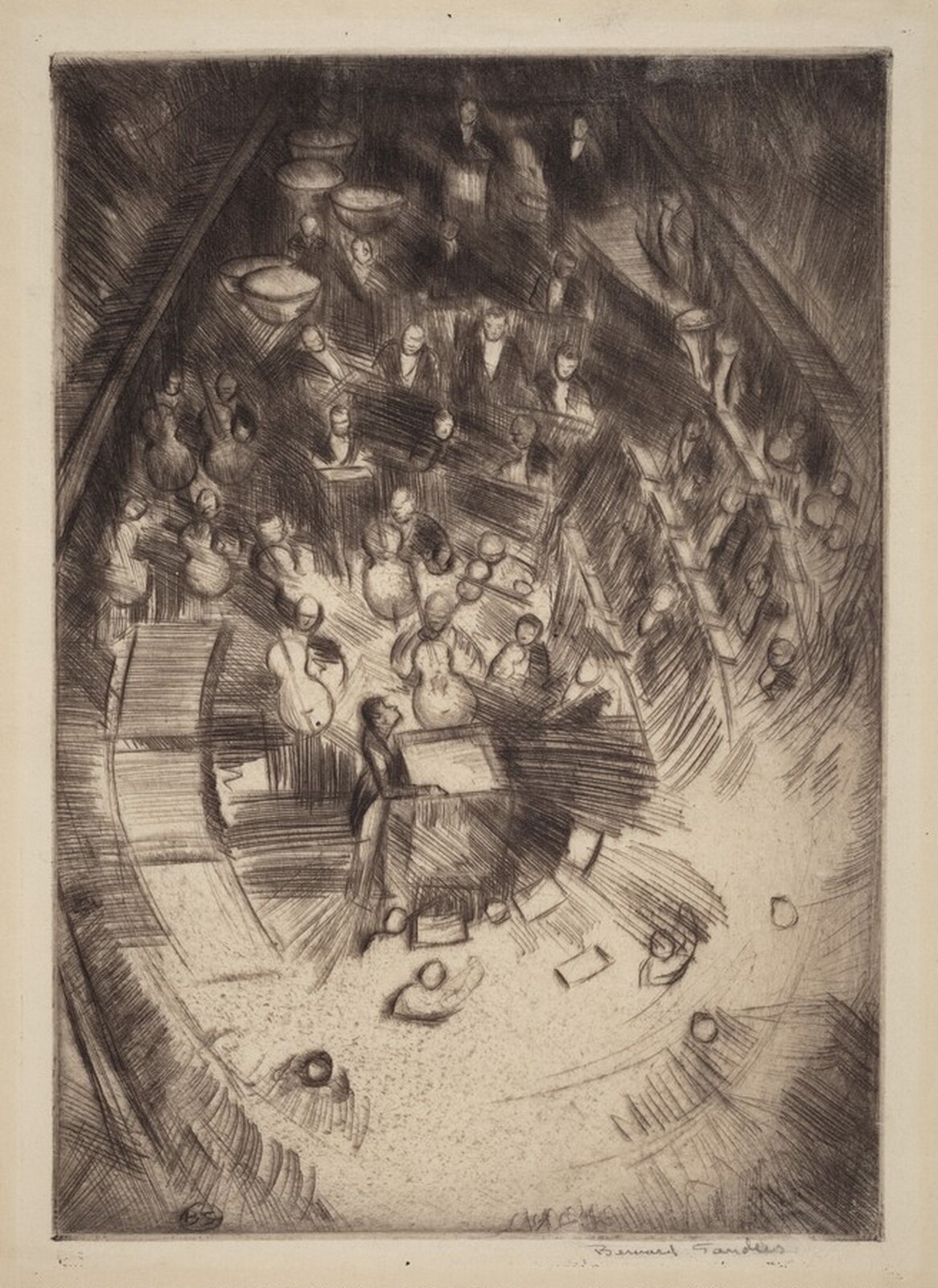 Untitled (Orchestra), Bernard Sanders, c. 1932