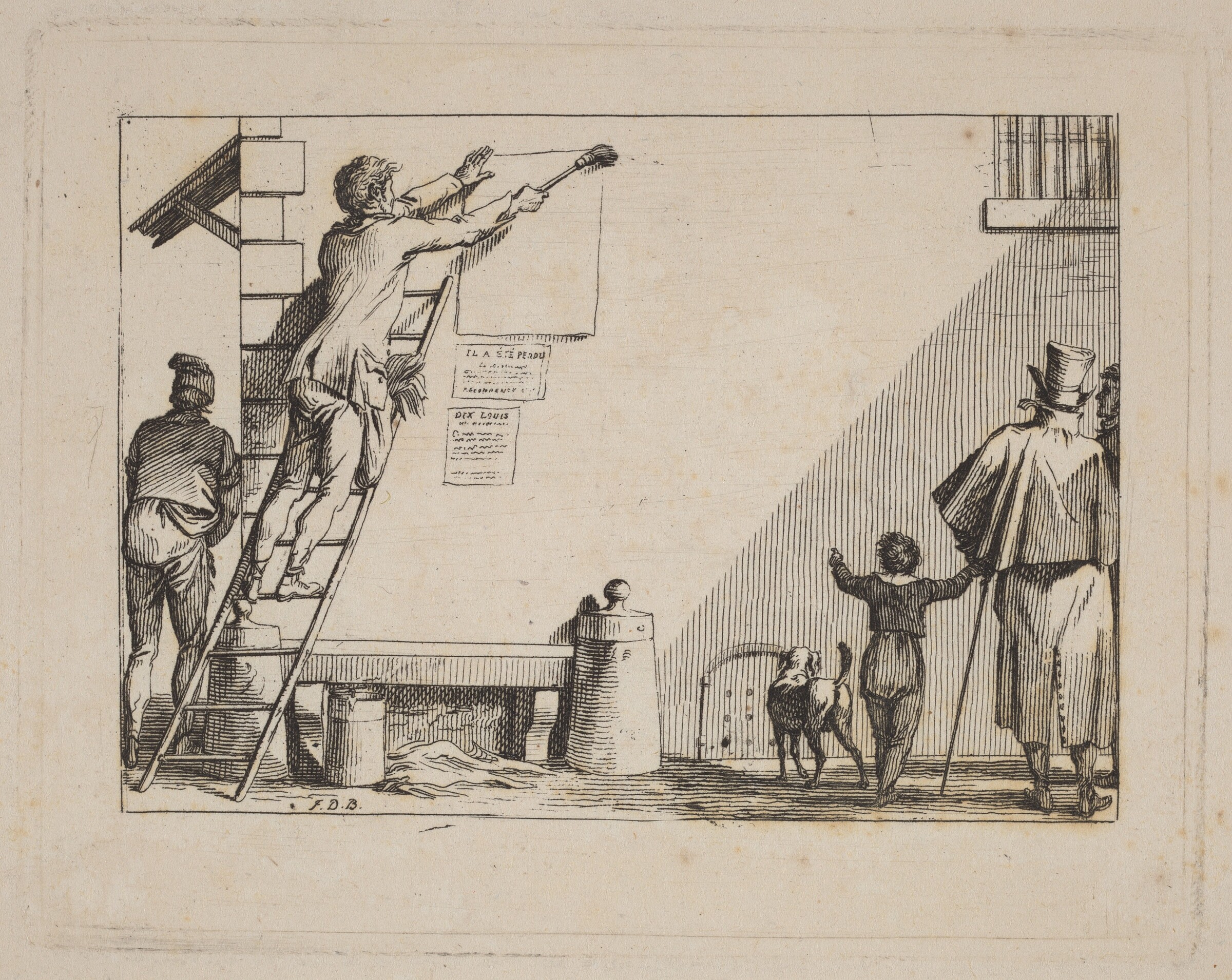 Colleur (Billposter), Жан Дюплесси-Берто, 1798/1807