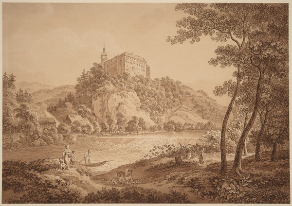 View of Castle Sachsenburg
