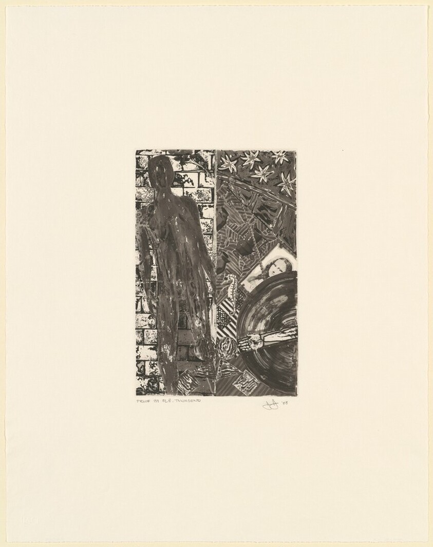 Summer (frontispiece for "Poems" by Wallace Stevens) [proof by R.E. Townsend]