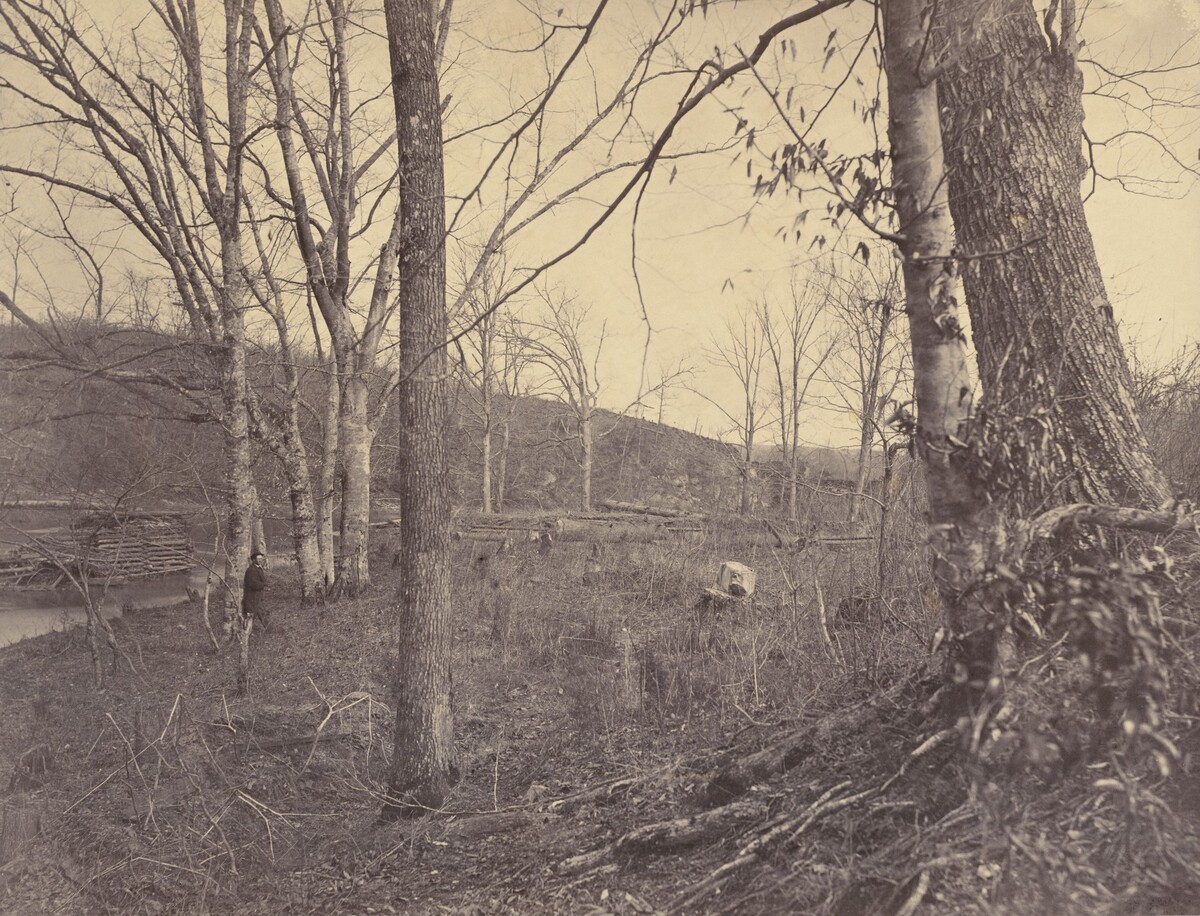 Rebel Rifle Pits, Bull Run