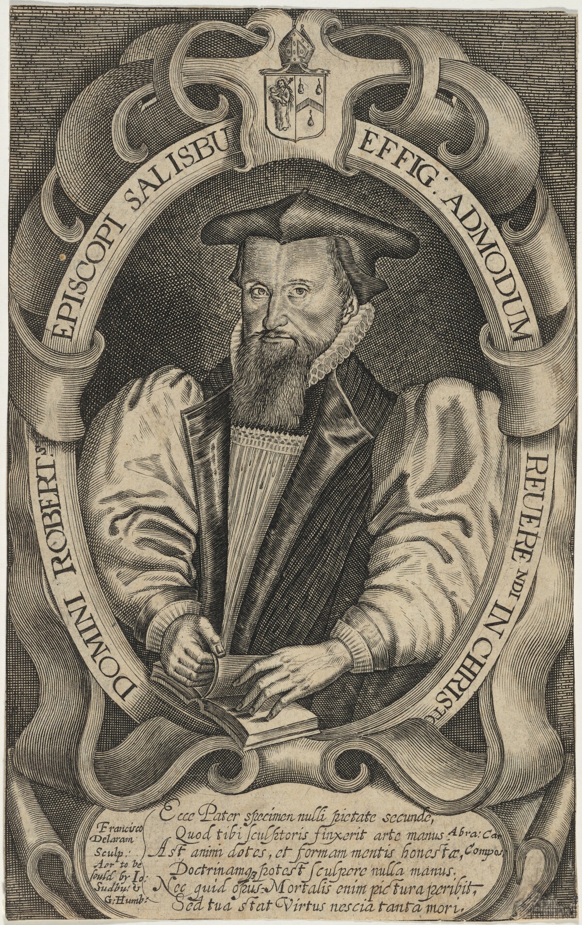 Domini Robertus, Episcopi Salisbury (Robert Abbot, Bishop of Salisbury)
