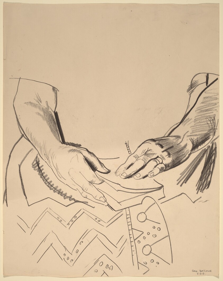 Study for "Mr. and Mrs. Philip Wase"