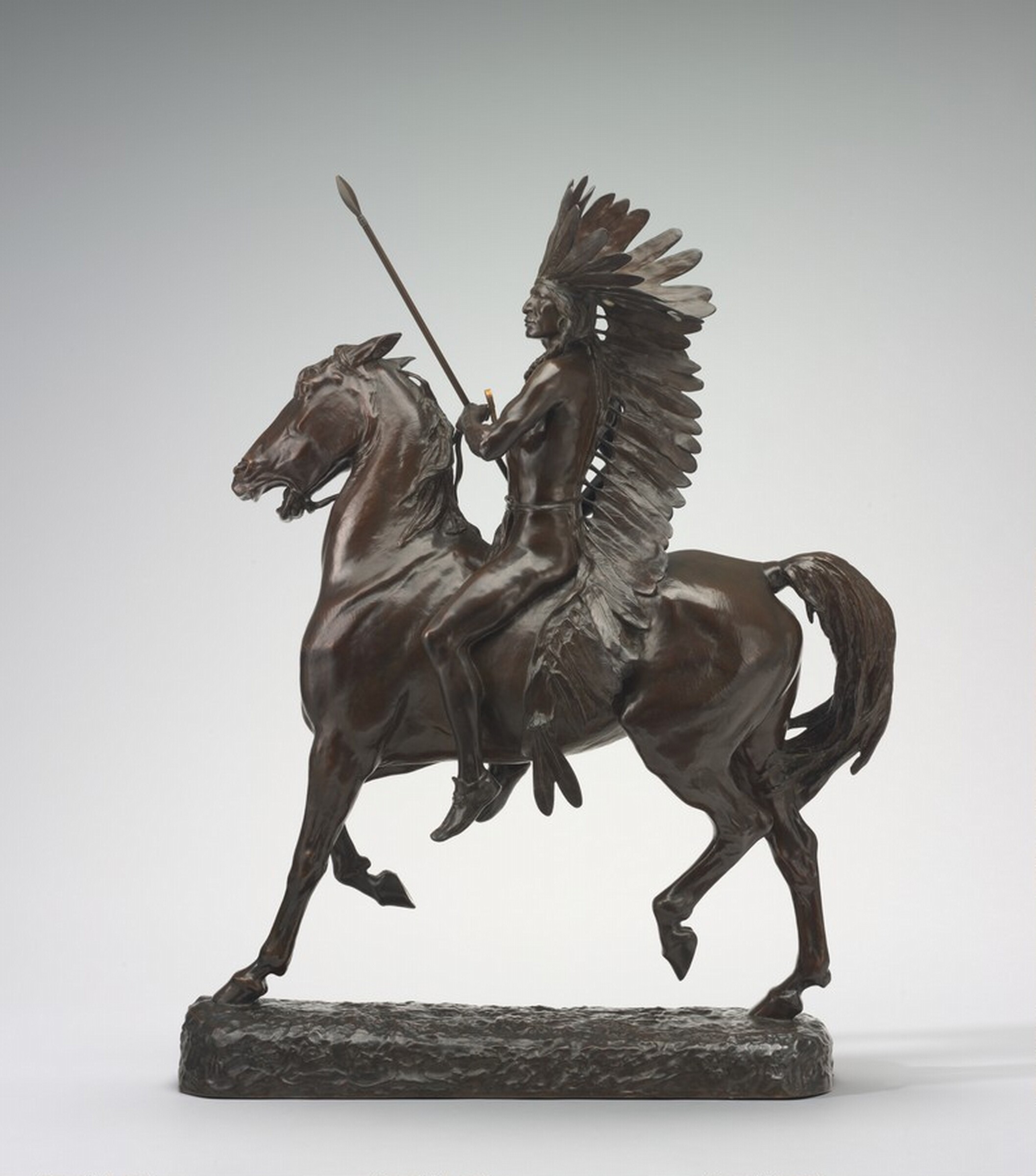 Indian Warrior, Alexander Phimister Proctor, model 1898, cast 1913/1918