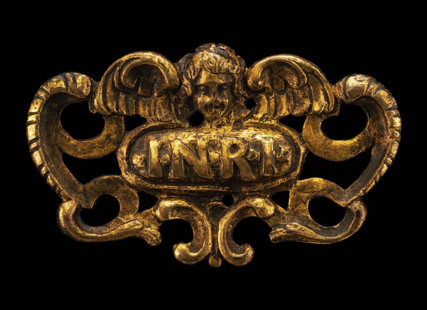 Tablet of the Superscription, from a Crucifix