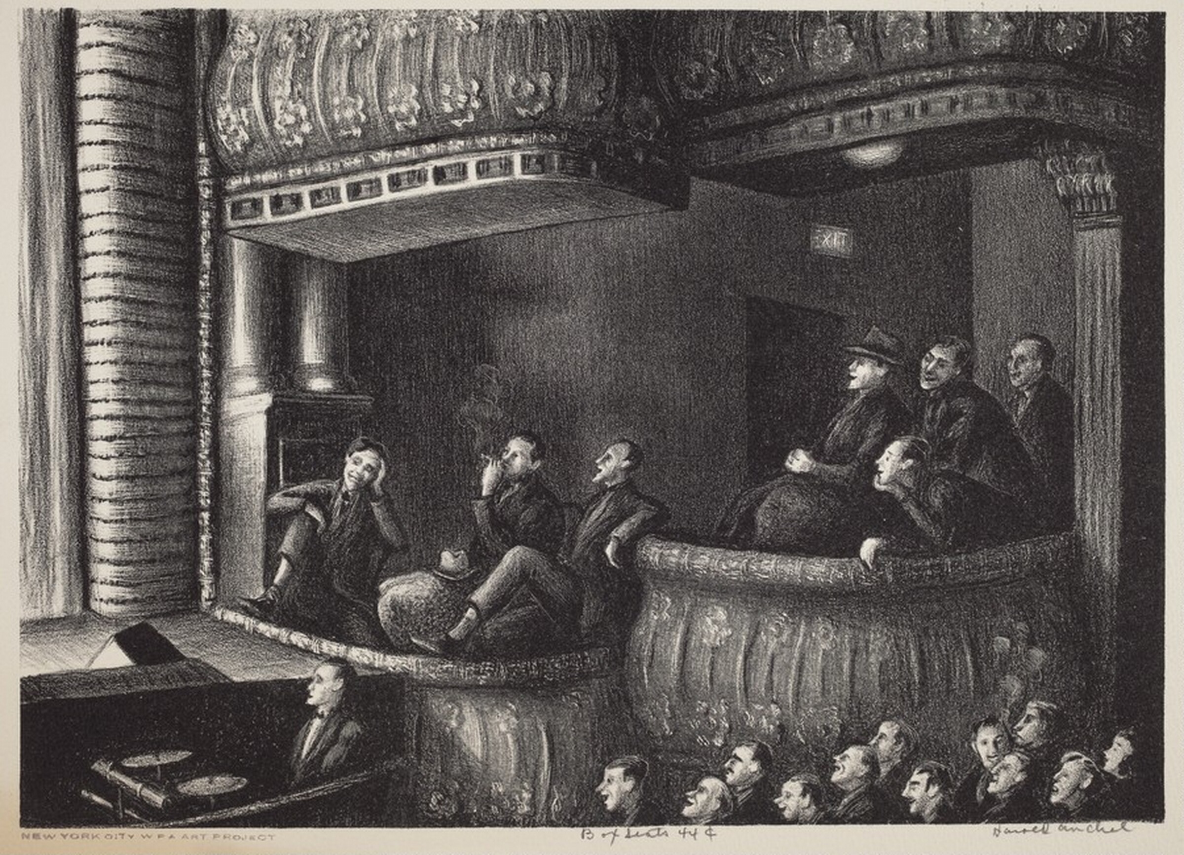 Box Seats 44¢, Harold Anchel, c. 1939