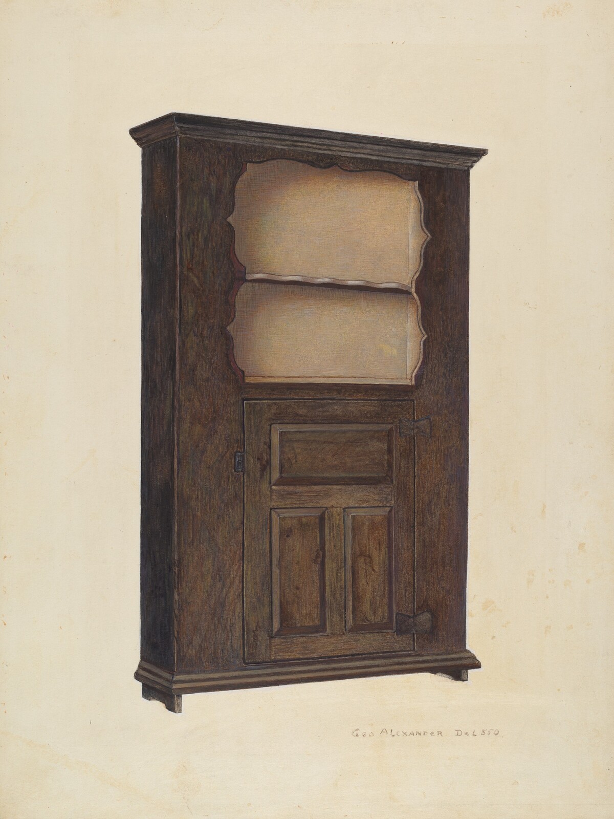 Corner Cupboard